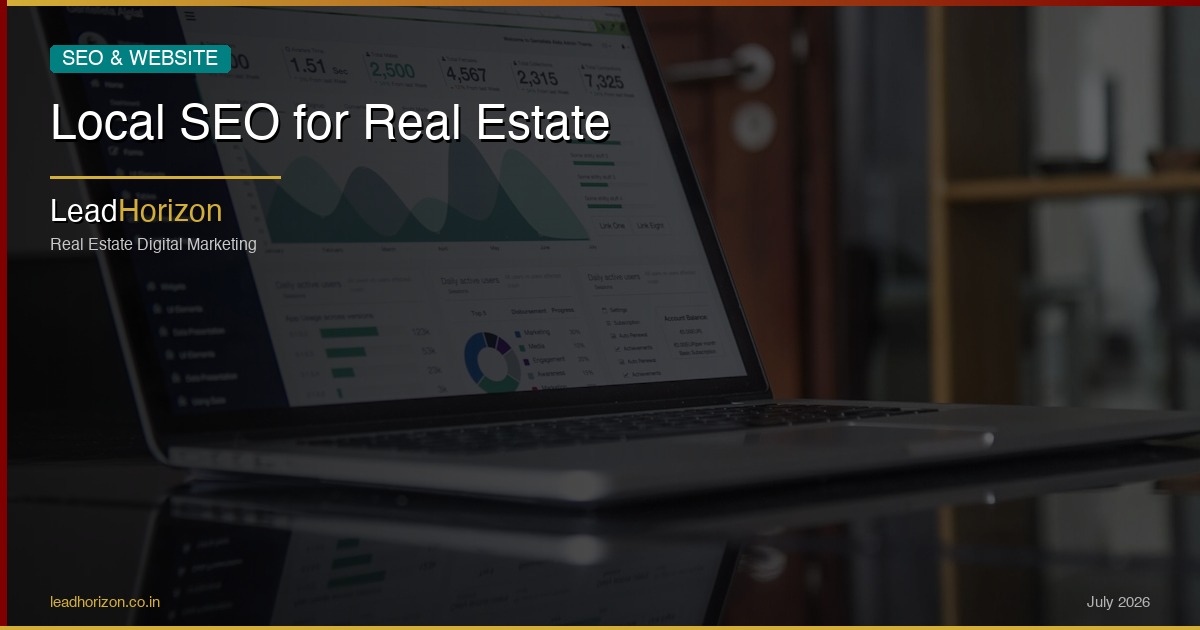 Local SEO for Real Estate - local seo real estate Guide for Real Estate | LeadHorizon Delhi NCR