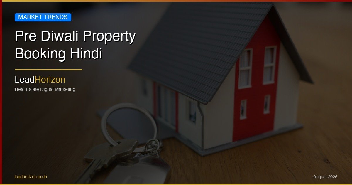 Pre Diwali Property Booking Hindi - pre diwali property booking hindi Guide for Real Estate | LeadHorizon Delhi NCR