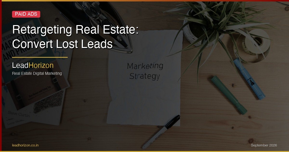 Retargeting Real Estate: Convert Lost Leads - Real Estate Digital Marketing Guide | LeadHorizon